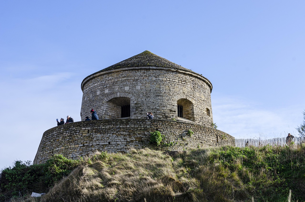 tower, vauban, port-en-bessin