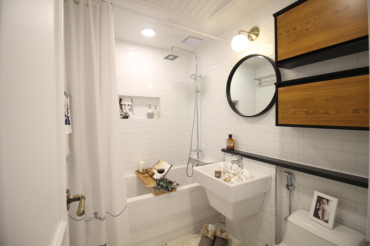restroom, bathroom, bath, tub, home, clean, shower, house, constipation, inside, hygiene, tile, nature, towel, room, white, water, luxury, ornament, wash, apartments, sink, mirror, hyundai, water tap