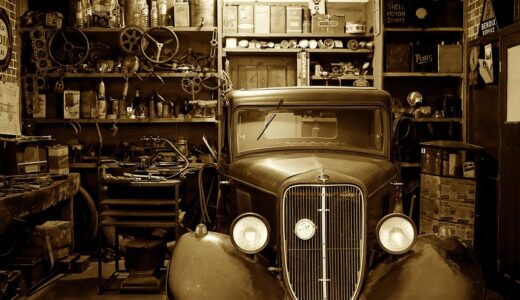 auto, car wallpapers, car, garage, auto shop, vintage, vehicle, antique, automobile, automotive, classic, equipment, fix, mechanic, nostalgia, repair, retro, sepia, service, repair shop, tools, transportation, workshop