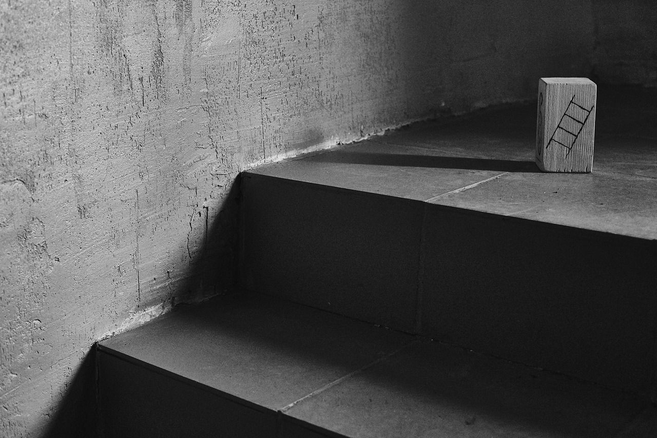 the corridor, numbered, basement, brick, construction, pit, basement, basement, basement, basement, basement