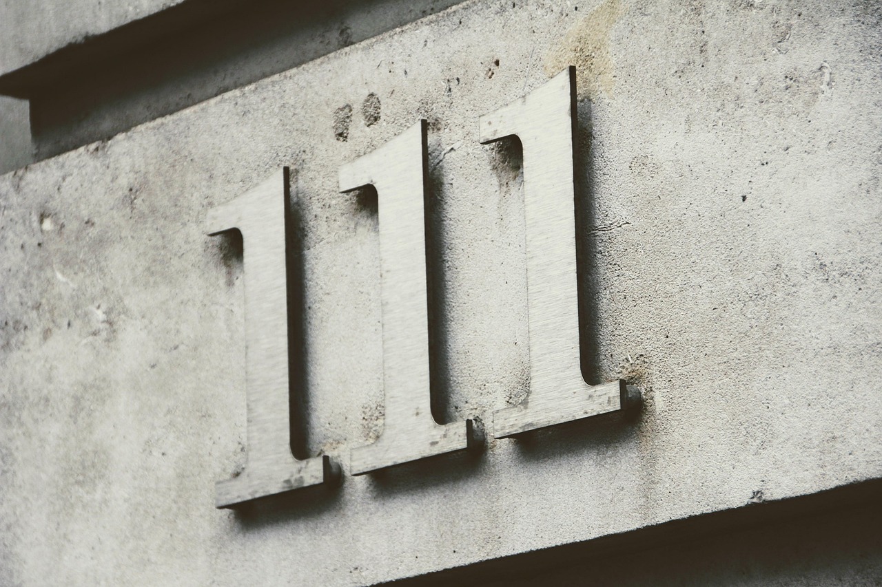 number, number code, one hundred and eleven, house number, code, three, number, number, number, number, number, house number, house number, house number, three