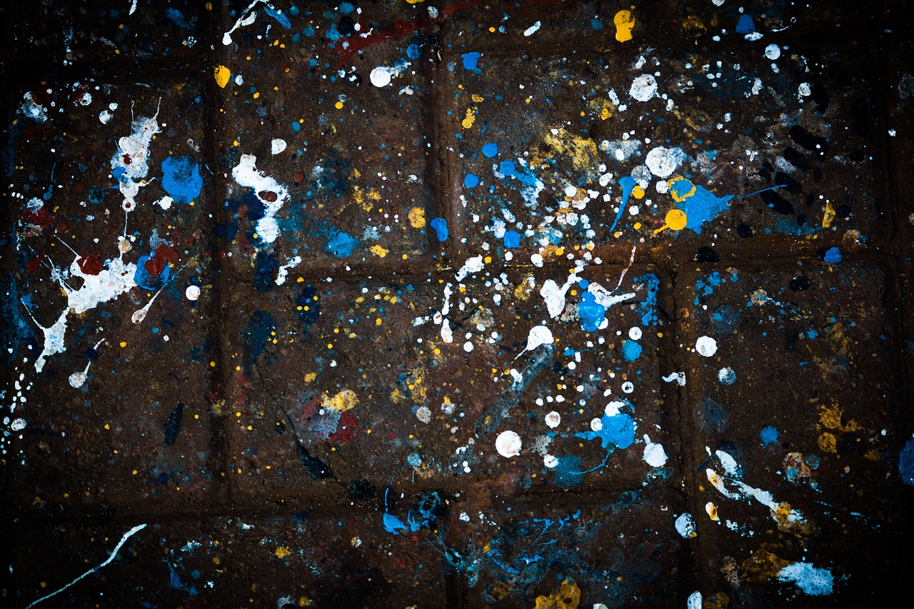 paint, abstract, splash, grunge, colorful, pattern, backdrop, stain