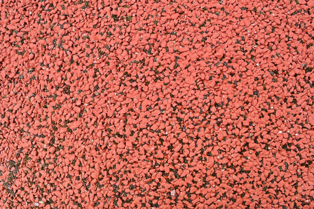 texture, bitumen, tar, asphalt, area, pavement, road, granular, colorful, red