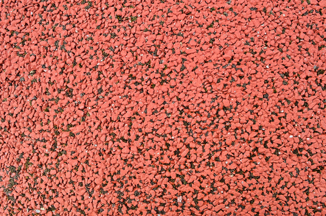texture, bitumen, tar, asphalt, area, pavement, road, granular, colorful, red