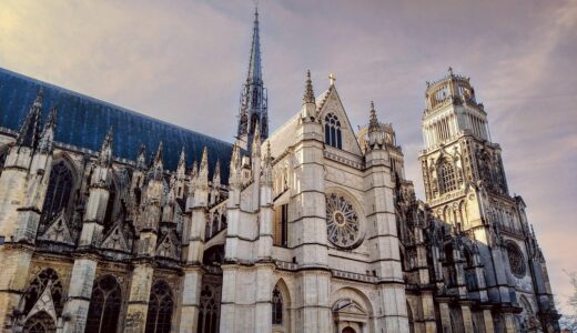 building, cathedral, architecture, stone, wall, texture, france, europe, beauty, tower, perspective, french