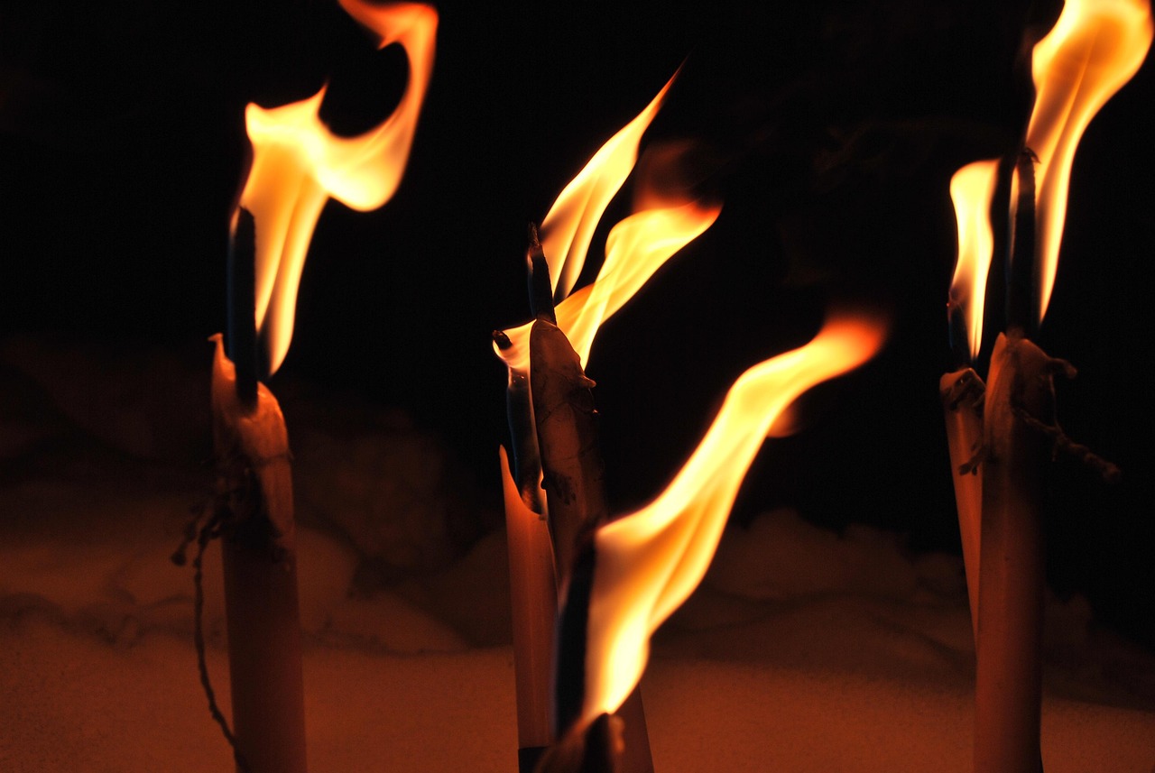fire, torch, dark, torch, torch, torch, torch, torch
