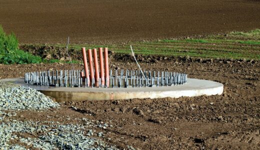 pinwheels, windmill, foundation, construction site, green electricity, wind power, wind turbine, foundation, foundation, foundation, foundation, foundation