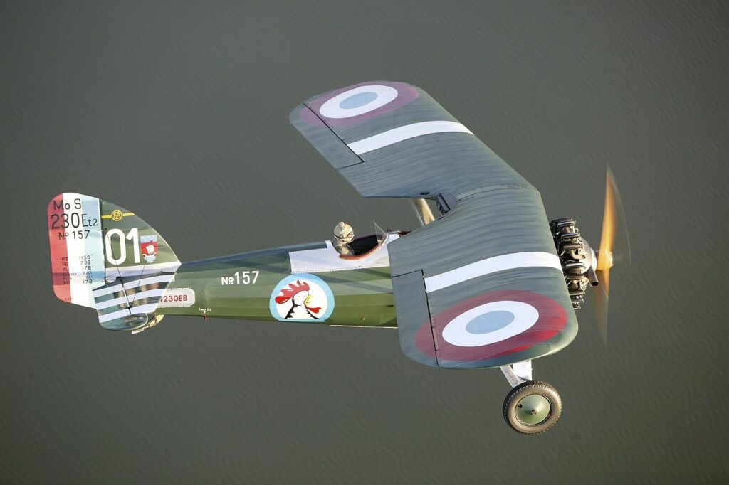 airplane, plane, fighter, water, oldster, nostalgia, nature, classic, vintage, morane saulnier 230, open, cockpit, pilot, flight, flying, military, gray plane, gray airplane