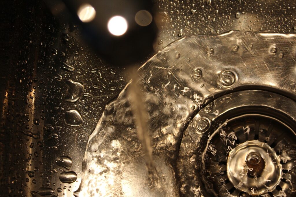 sink, water, nature, tap, drain, stainless, steel, plug