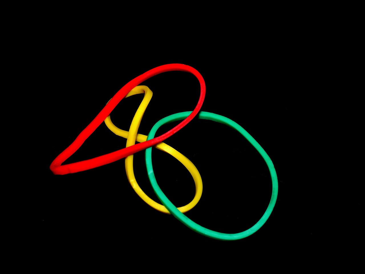rubber band, multicoloured, red, green, yellow, rubber, rubber band, rubber band, rubber band, rubber band, rubber band