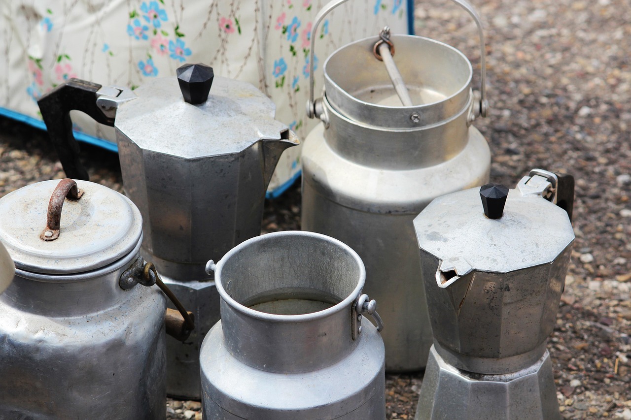 coffee maker, pot, milk, flea market, coffee maker, coffee maker, coffee maker, coffee maker, coffee maker