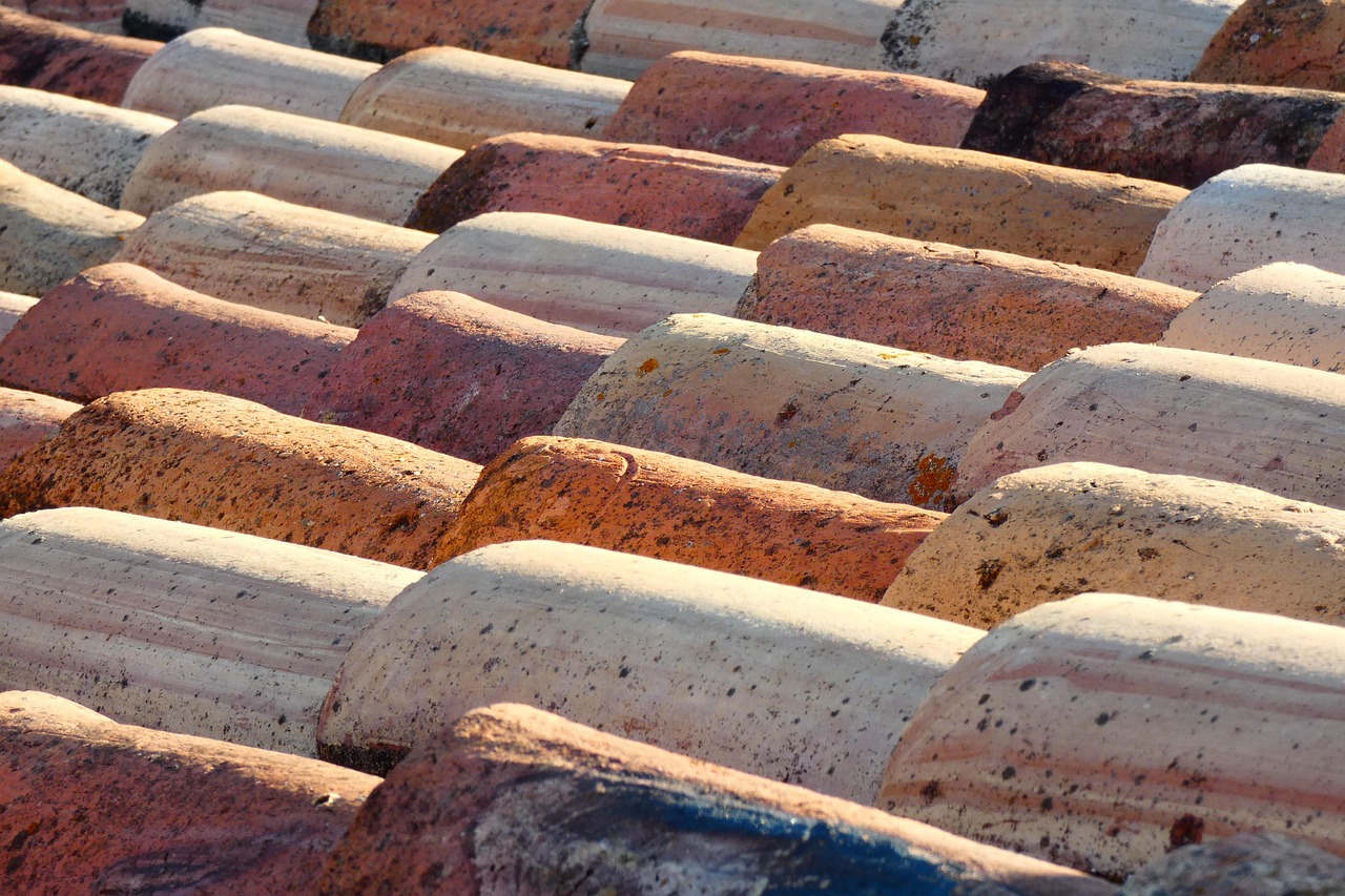 terracotta tiles, roof tiles, terracotta, tiles, texture, rooftop, pattern, overlap, orange, roofing, roof, tile, house
