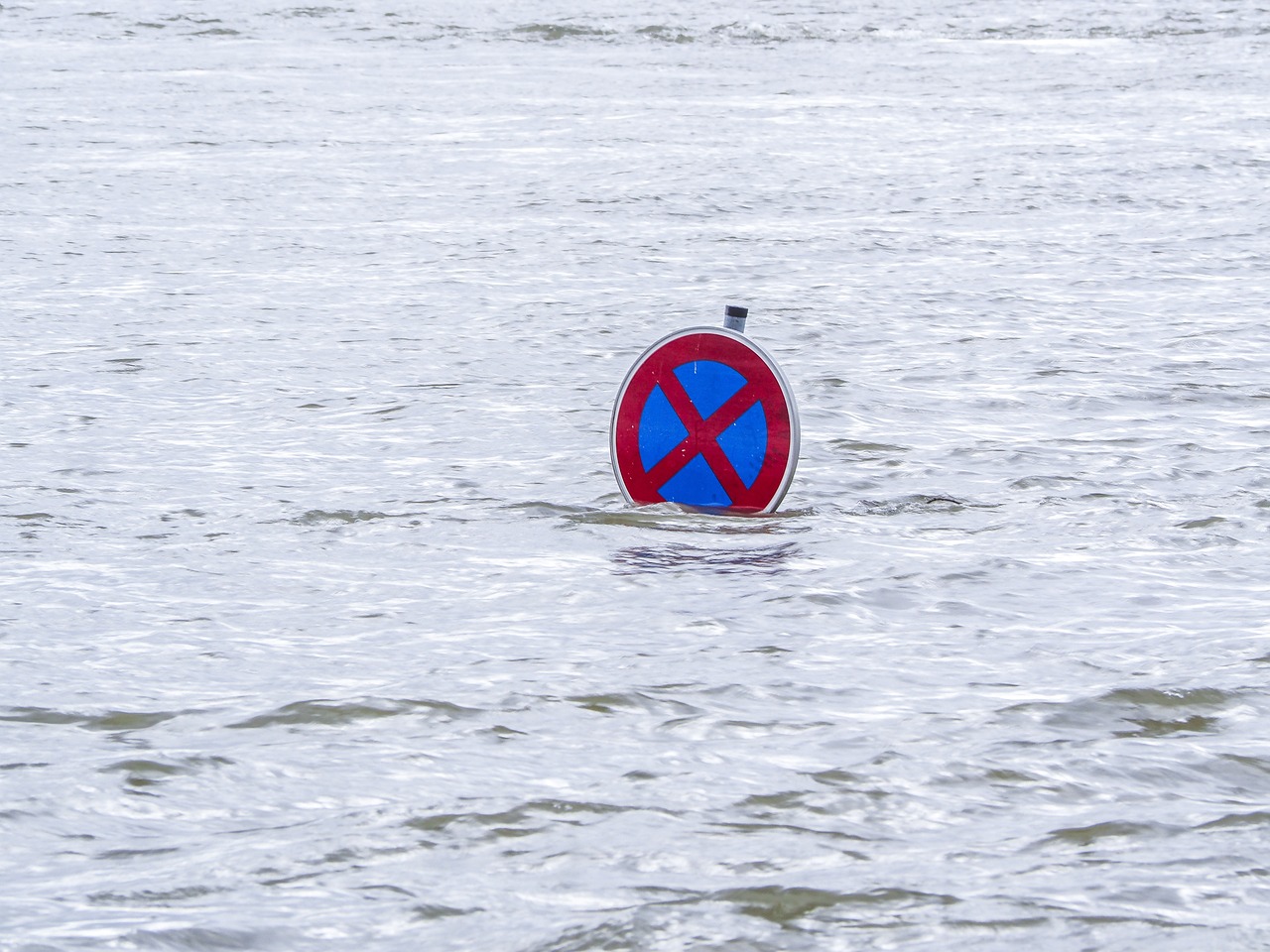 water, flooding, flood, climate change, catastrophe, climate protection, storm, nature, force of nature, wet, flow, water level, flood disaster, civil protection, landscape, sign, street sign, flood, flood, flood, flood, flood